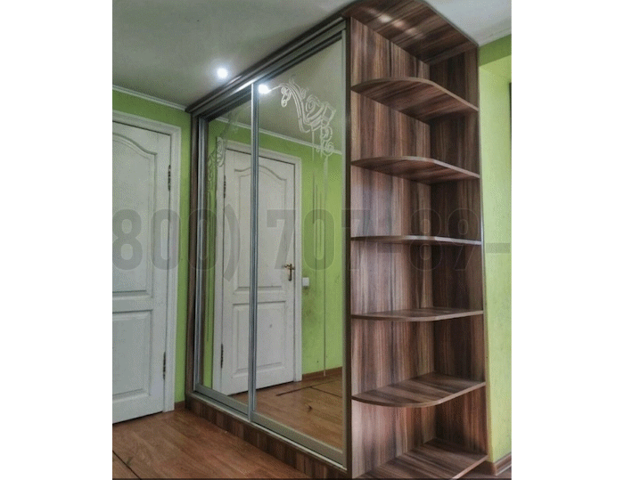 Шкаф с пескоструйным рисунком в Раменском