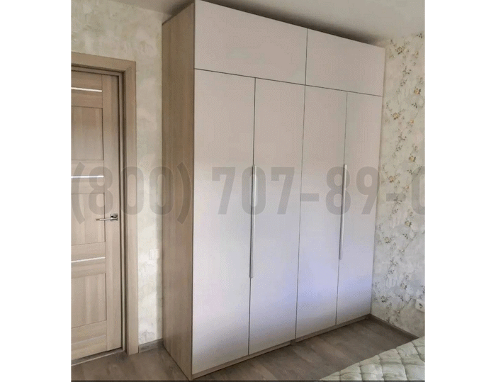 Деревянный белый шкаф в Раменском